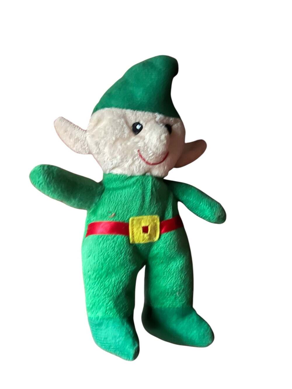 Christmas House Green Elf Stuffed Animal Plush Toy